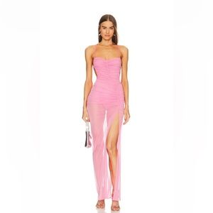 Michael Costello x Revolve - Follie Gown in pink